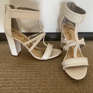 Sam Edelman White Pumps